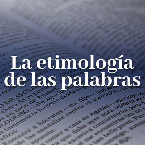 La etimología de las palabras